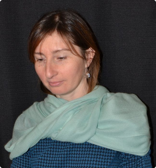 Sunrise Pashmina Pumori 100% cashmere shawl,  Yucca (#pm-91L),  diamond weave,  ragged fringe